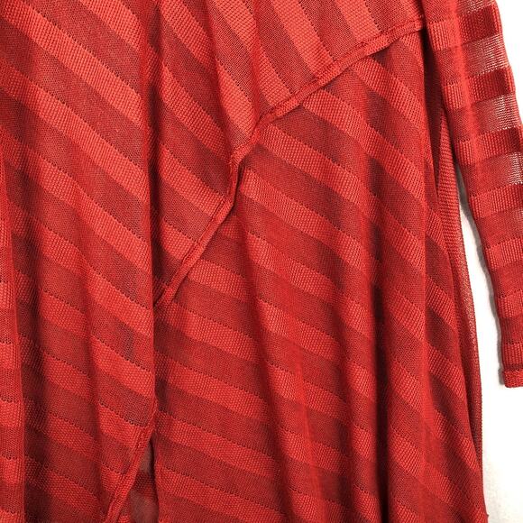 We The Free Women's TP/XS Loose Knit Sweater/Tunic/Mini Dress Burnt Orange - Picture 4 of 9